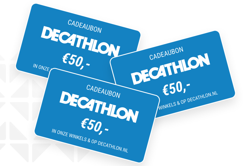 Decathlon cadeaubonnen van 50 euro