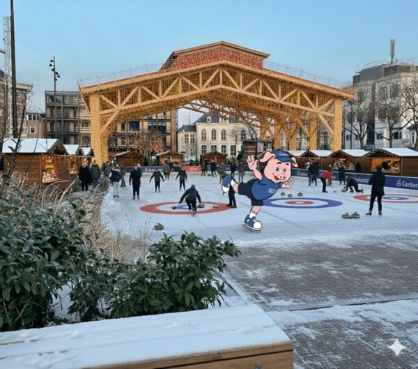 Sportplein winter Marktplein