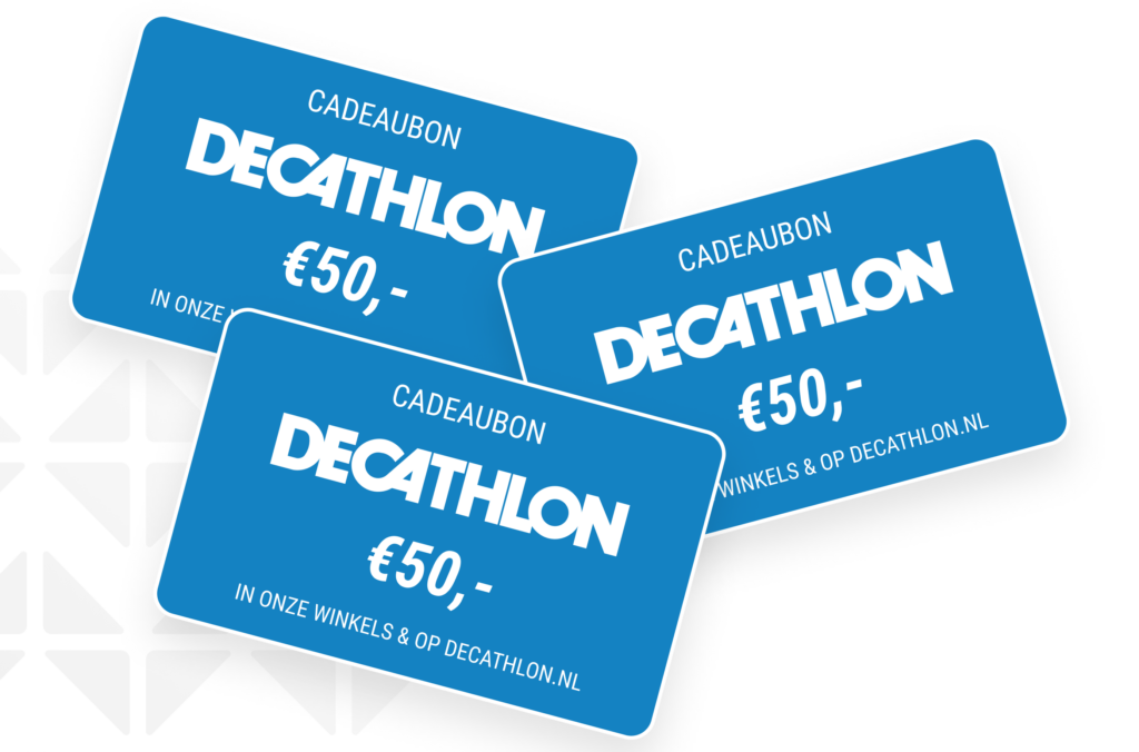 Decathlon cadeaubon winnen | Sportplein